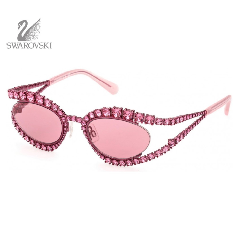 Swarovski Pink Crystal Sunglasses *RARE*